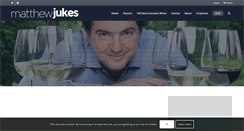Desktop Screenshot of matthewjukes.com